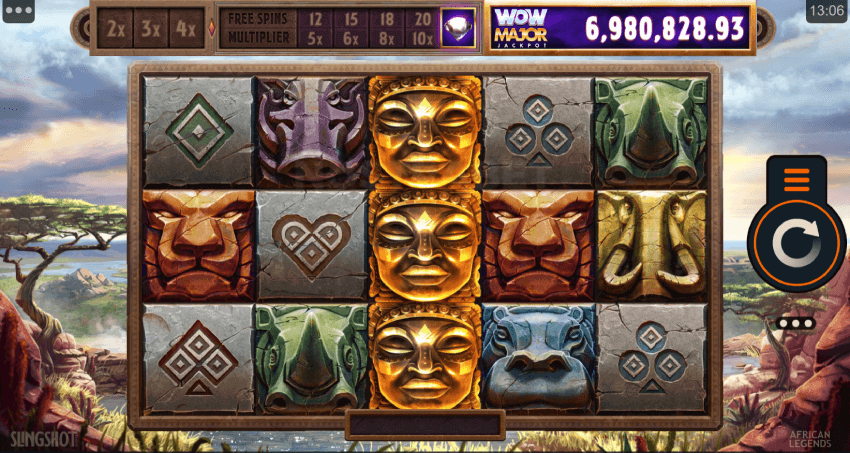 african legends slot