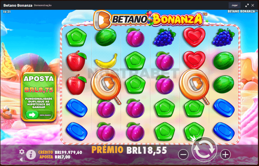 Betano Bonanza: jogabilidade para desktop