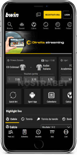 app bwin per dispositivi mobili