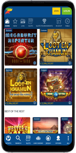 coral casino mobile site version