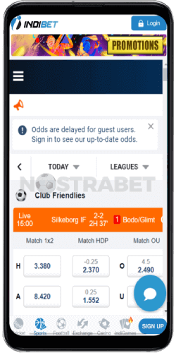 indibet android app sports