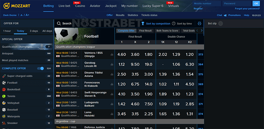 Mozzart Kenya Sportsbook