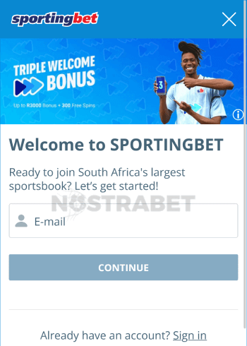 Sportingbet Bonus Code Enter ZA