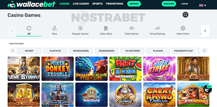 Wallacebet Casino Games