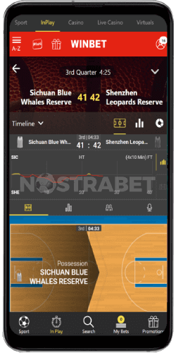 winbet android app in-play sports betting